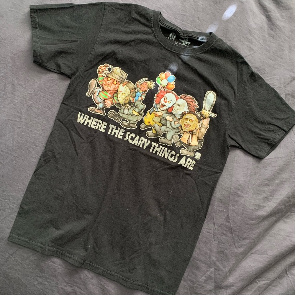 Where the scary things are T-shirt